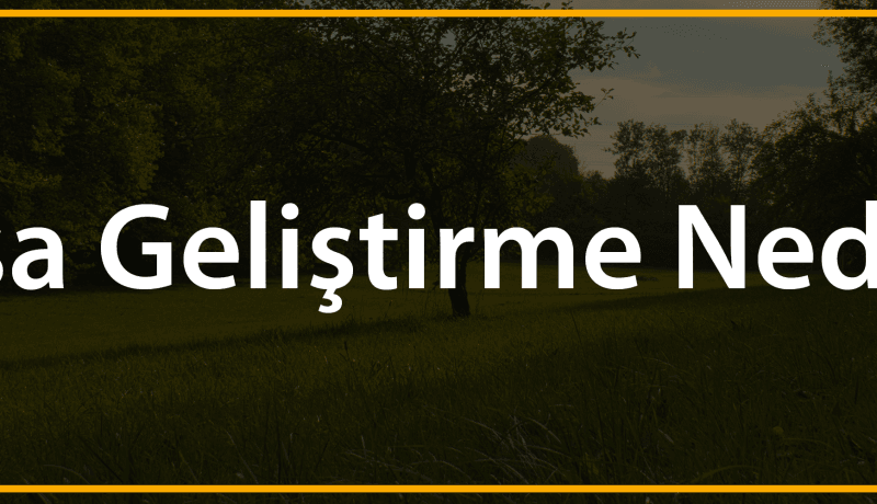 arsa geliştirme nedir