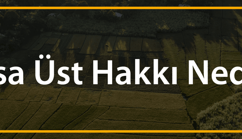 arsa üst hakkı nedir