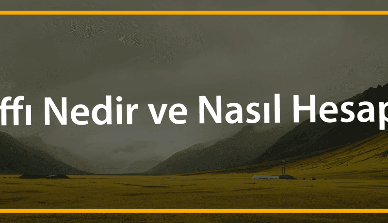 imar affı nedir